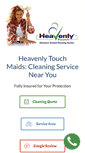 Mobile Screenshot of heavenlytouchmaids.com